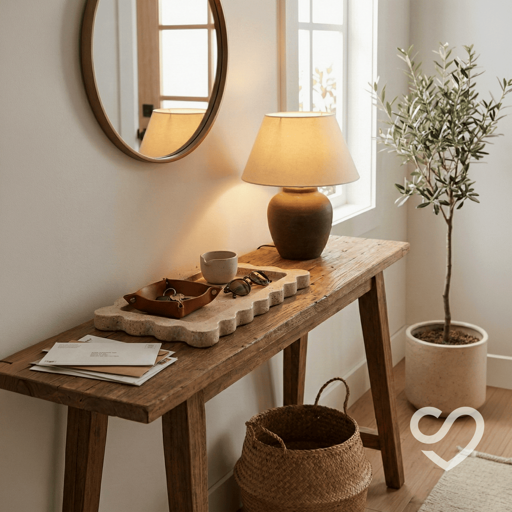 Traverten Dalgalı Kenarlı Dikdörtgen Tepsi - 15 x 30cm